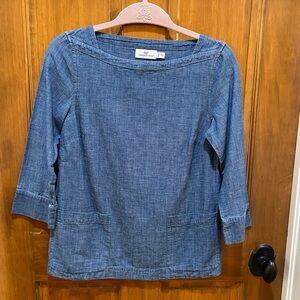 Vineyard Vines Chambray Top